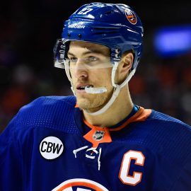 NHL: Stanley Cup Playoffs-Carolina Hurricanes at New York Islanders