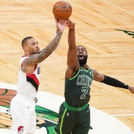 NBA: Portland Trail Blazers at Boston Celtics