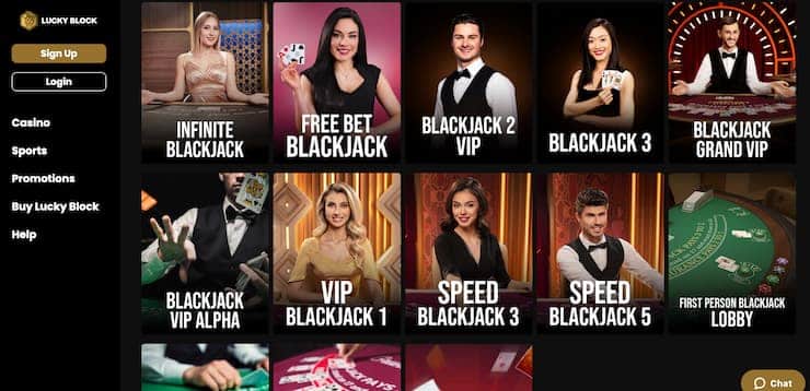 lucky block malaysia blackjack casino