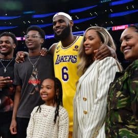 LeBron James Savannah James