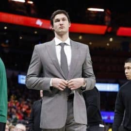 Boston Celtics forward Danilo Gallinari