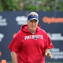 New England Patriots head coach Bill Belichick