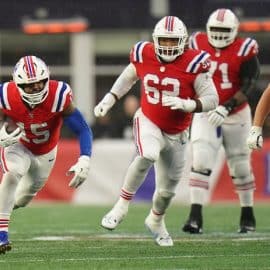 New England Patriots running back Ezekiel Elliott