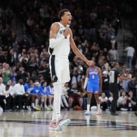 San Antonio Spurs center Victor Wembanyama