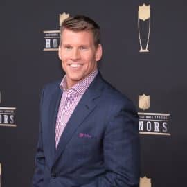 Scott Hanson on the red carpet.