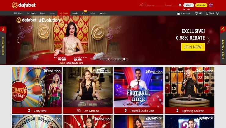 Dafabet live casino malaysia
