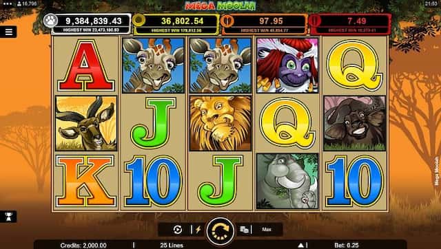 Mega Moolah Slot