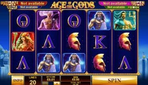 playtech slots - age of gods